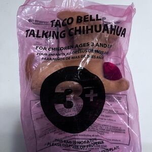 Vintage Taco Bell Talking Chihuahua Toy